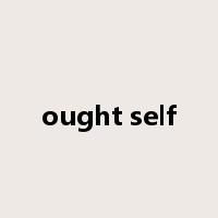 ought self是什么意思