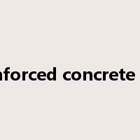 reinforced concrete pile是什么意思