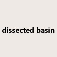 dissected basin是什么意思