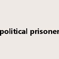 political prisoner是什么意思