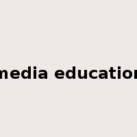 media education是什么意思