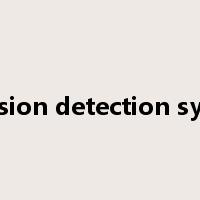 intrusion detection system是什么意思