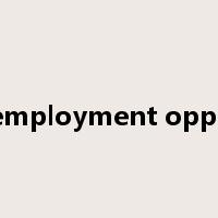 increase employment opportunities是什么意思