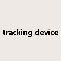 tracking device是什么意思