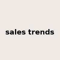 sales trends是什么意思