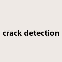 crack detection是什么意思