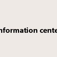 information center是什么意思