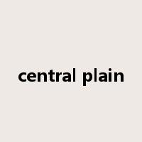 central plain是什么意思