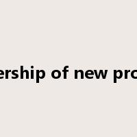 ownership of new product是什么意思