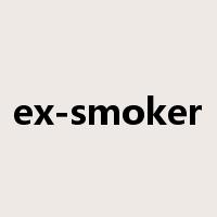 ex-smoker是什么意思