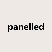 panelled是什么意思