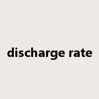discharge rate是什么意思
