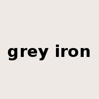 grey iron是什么意思