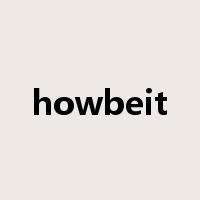 howbeit是什么意思
