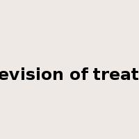 revision of treaty是什么意思