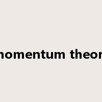 momentum theory是什么意思