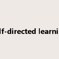 self-directed learning是什么意思