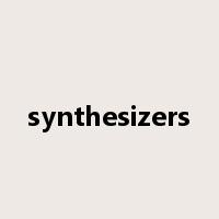 synthesizers是什么意思