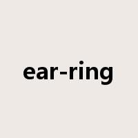 ear-ring是什么意思
