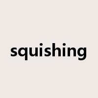 squishing是什么意思