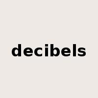 decibels是什么意思