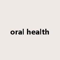 oral health是什么意思