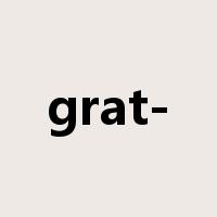 grat-是什么意思