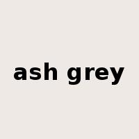 ash grey是什么意思