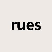rues是什么意思