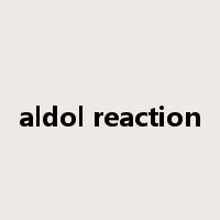 aldol reaction是什么意思