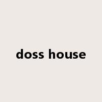 doss house是什么意思