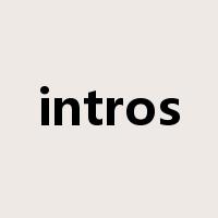 intros是什么意思