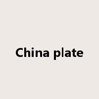 China plate是什么意思