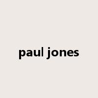 paul jones是什么意思