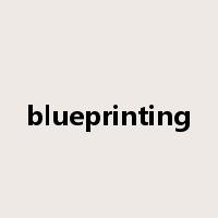blueprinting是什么意思