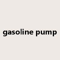 gasoline pump是什么意思