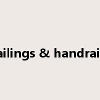 railings & handrails是什么意思