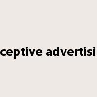deceptive advertising是什么意思