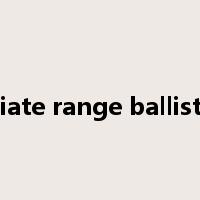 intermediate range ballistic missile是什么意思