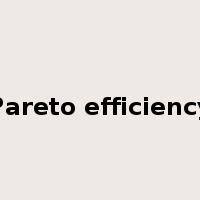Pareto efficiency是什么意思