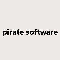 pirate software是什么意思