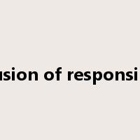 Diffusion of responsibility是什么意思