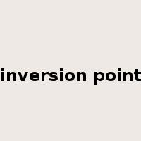 inversion point是什么意思