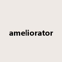 ameliorator是什么意思