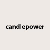 candlepower是什么意思