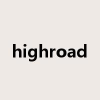 highroad是什么意思