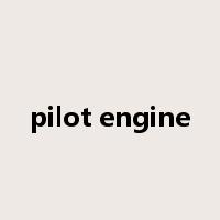 pilot engine是什么意思