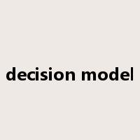 decision model是什么意思