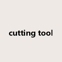 cutting tool是什么意思
