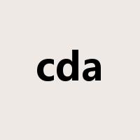 cda是什么意思